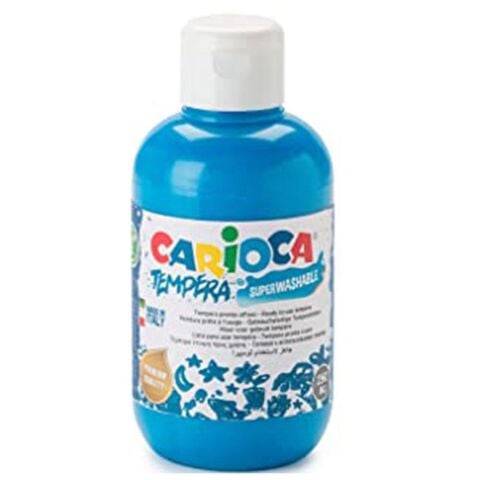 Carioca Süper Yıkanabilir Parmak Boya 250ml - Mavi