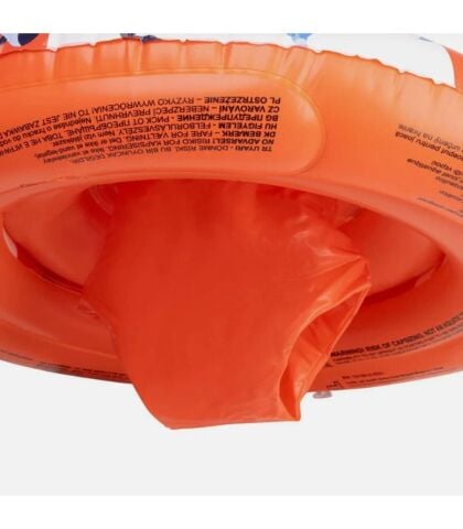 Swim Essentials Red White Whale Bebek Sırt Destekli Yüzme Simidi 0-1 Yaş
