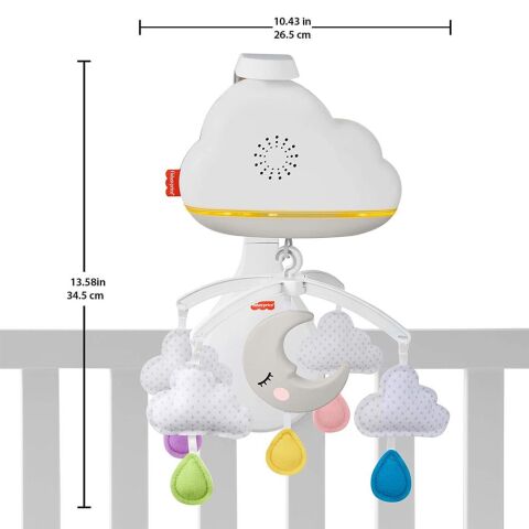 Fisher-Price® Mutlu Bulutlar Dönence ve Uyku Arkadaşı