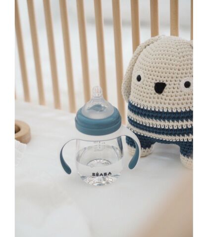 Beaba Tritan Biberon ve Suluk (210 ml) - Windy Blue