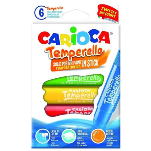 Carioca Temperello Poster Boya Kalemi 6’lı