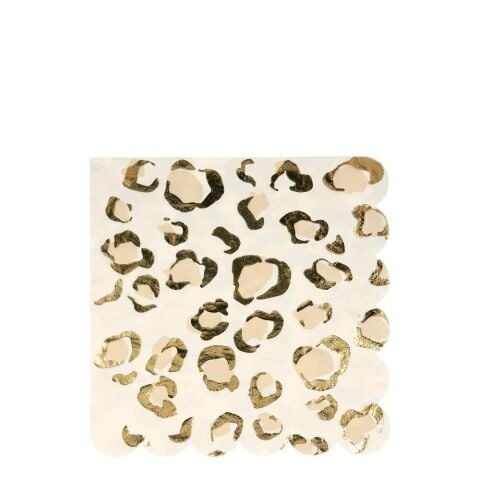 Meri Meri - Safari Napkins - Safari Peçete - L - 16'Lı