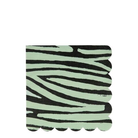 Meri Meri - Safari Napkins - Safari Peçete - L - 16'Lı