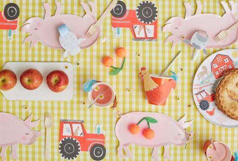 Meri Meri - On The Farm Napkins - Çiftlik Peçete - L - 20'Li