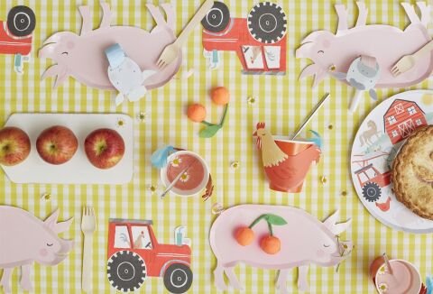 Meri Meri - On The Farm Napkins - Çiftlik Peçete - L - 20'li