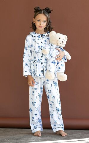 Luna Mia Cecilia Uyku Arkadaşlı Pijama Seti