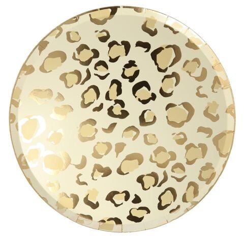 Meri Meri - Safari Plates - Safari Tabak - L - 8'Li