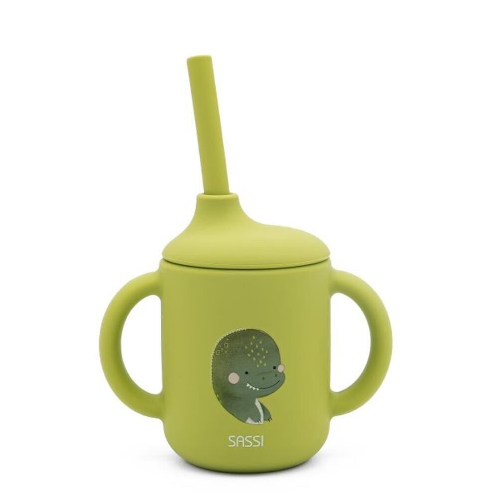 Sassi - Silikon Pipetli Suluk - Güçlü Dinozor