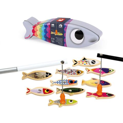 Janod Mıknatıslı Balık Yakalama Oyunu / Sardine Fishing Game