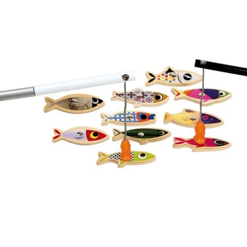 Janod Mıknatıslı Balık Yakalama Oyunu / Sardine Fishing Game