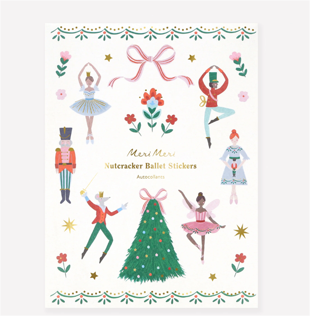Meri Meri - Nutcracker Bale Sticker Seti