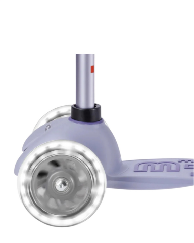 Micro - Mini 6 in 1 Deluxe Rock and Go LED Scooter - Lavender Mist