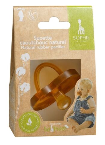 Sophie la Girafe Naturel Kauçuk Emzik 0-6 Ay