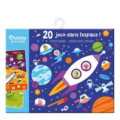 Auzou Toys - 20 Games - Space