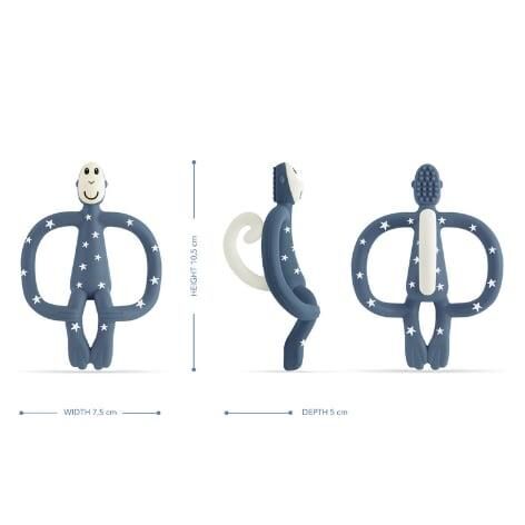 Matchstick Monkey Silikon Diş Kaşıyıcı - Monkey (Star)