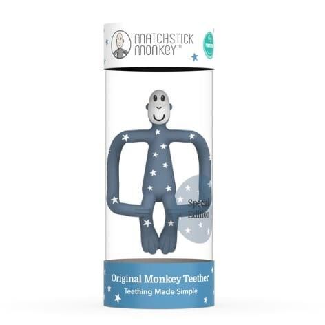 Matchstick Monkey Silikon Diş Kaşıyıcı - Monkey (Star)