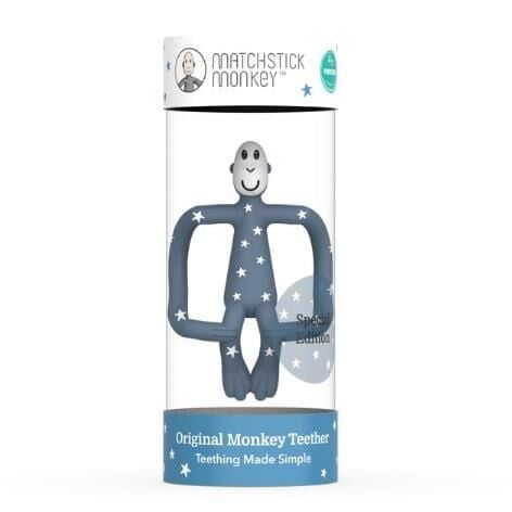 Matchstick Monkey Silikon Diş Kaşıyıcı - Monkey (Star)
