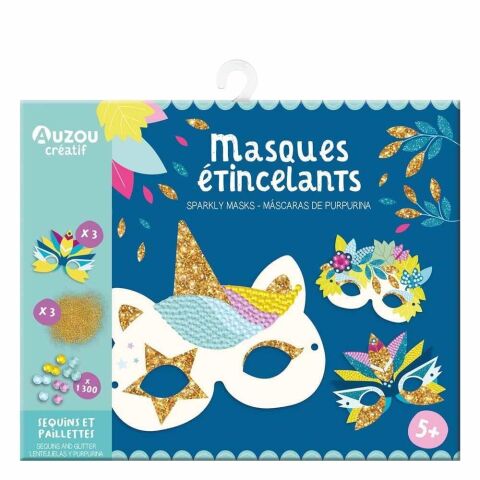 Auzou Toys - Parıltılı Maskeler