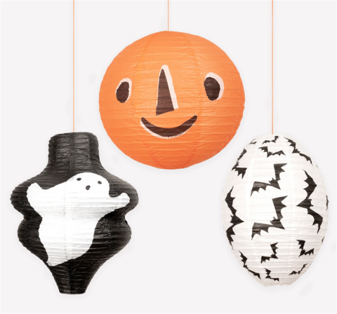 Meri Meri - Halloween Fenerler - 3 Adet