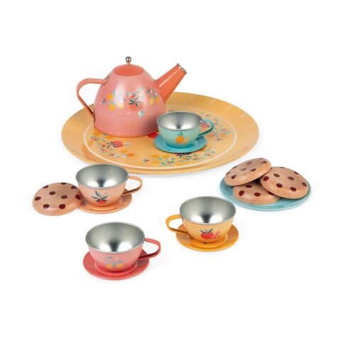 Janod Metal Çay Seti / Tea Set Dinnerware