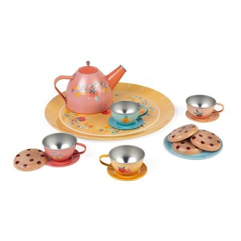 Janod Metal Çay Seti / Tea Set Dinnerware