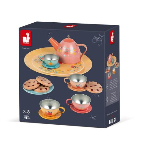 Janod Metal Çay Seti / Tea Set Dinnerware
