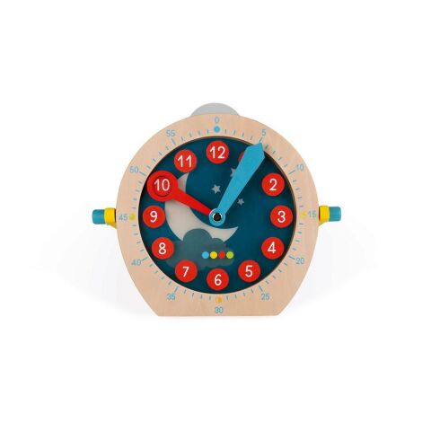 Janod Öğretici Ahşap Saat / Essentiel - Learn To Tell The Time
