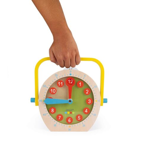 Janod Öğretici Ahşap Saat / Essentiel - Learn To Tell The Time