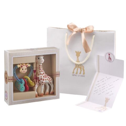 Sophie La Girafe Sohiesticated Yeni Doğan Hediye Seti 8