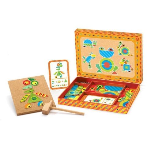 Djeco Tap Tap Garden Çakmalı Ahşap Oyun