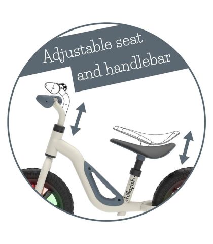 Chillafish - Charlie Glow- Denge Bisikleti - Işıklı(10 inç) - Bej