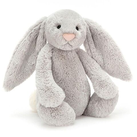Jellycat Bashful Gri Tavşan Büyük Boy 36 cm