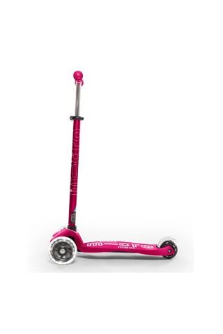 Micro Mini Deluxe LED 3 Tekerlekli Scooter Pink