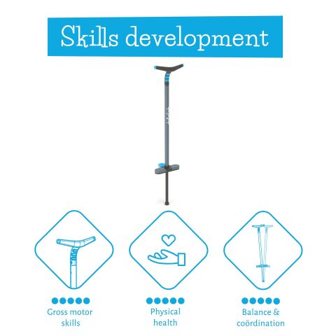 Chillafish - Poogi - Pogo Stick - Mavi (Genç)