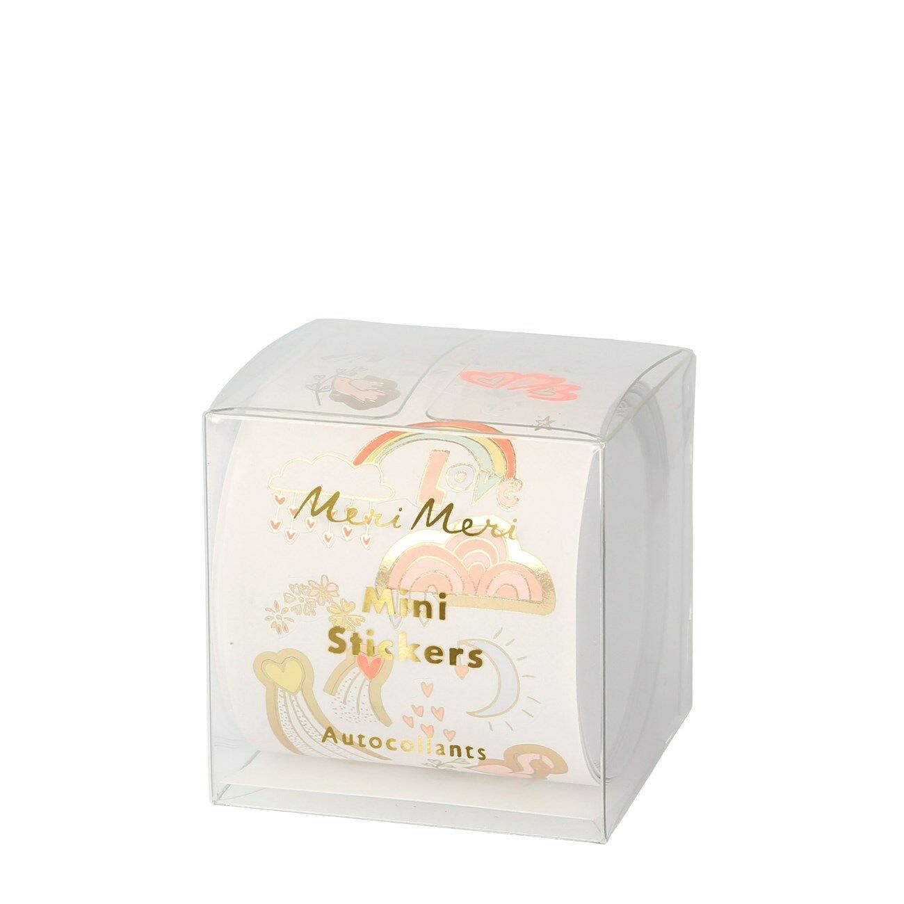 Meri Meri - Valentine Doodle Stickers - Renkli Doodle Mini Çıkartmalar