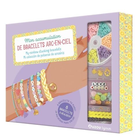 Auzou Toys - Mücevher Fabrikası - Gökkuşağı Bilekliklerim