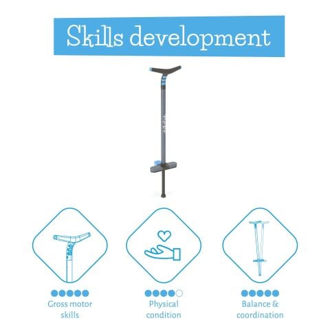 Chillafish  - Poogi - Pogo Stick - Mavi (Çocuk)