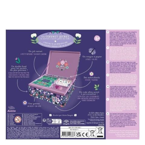 Auzou Toys - Kırtasiye Kutusu – Sticker Defter ve Daha Fazlası