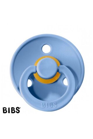 Bibs Colour Kauçuk Emzik - Sky Blue - 0-6 Ay