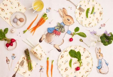 Meri Meri - Peter Rabbit & Friends Party Picks - Peter Rabbit & Friends Parti Çubukları - 12'li