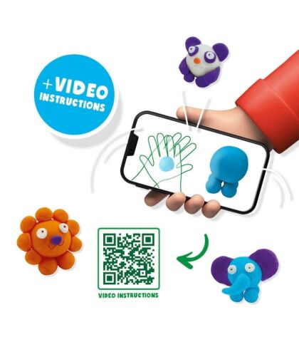 Ses Creative FunDo Oyun Hamuru - Vahşi Hayvanlar