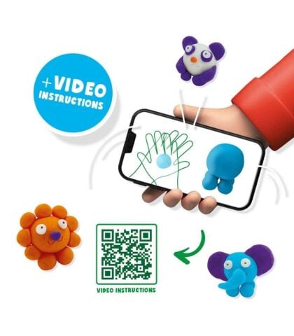 Ses Creative FunDo Oyun Hamuru - Vahşi Hayvanlar