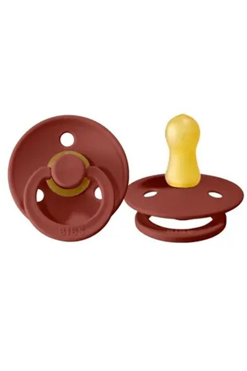 Bibs Colour Kauçuk Emzik - Rust - 0-6 Ay