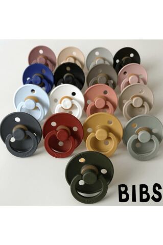 Bibs Colour Kauçuk Emzik - Rust - 0-6 Ay