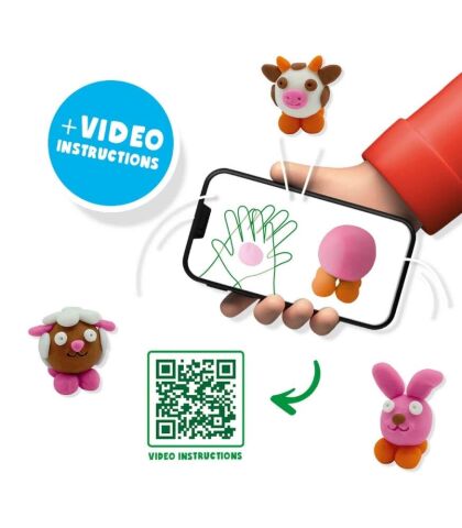 Ses Creative FunDo Oyun Hamuru - Çiftlik Hayvanları