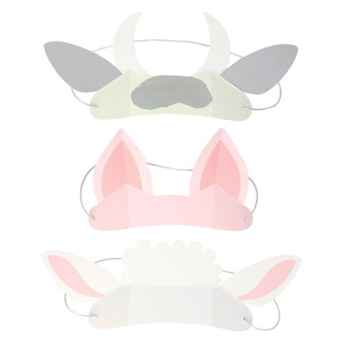 Meri Meri - On The Farm Animal Ears - Çiftlik Hayvanları Kulakları