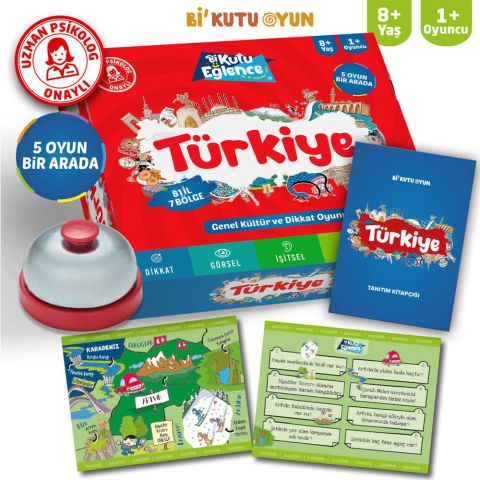 Bi Kutu Oyun - Türkiye Dikkat Ve Genel Kültür Oyunu