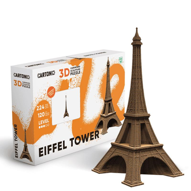 Cartonic 3D Puzzle - Eiffel