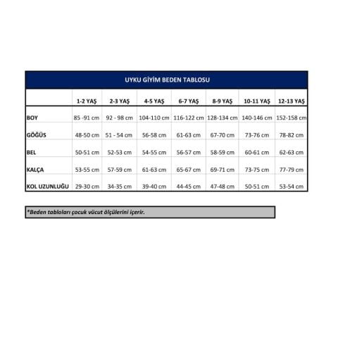 Luna Mia La Luna Uyku Arkadaşlı Pijama Seti