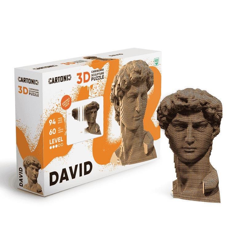 Cartonic 3D Puzzle - David